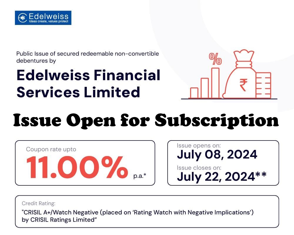 11% EDELWEISS FINANCIAL SERVICES Secured NCD