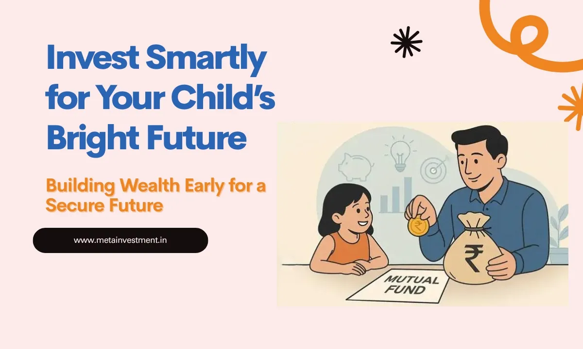 Parents planning child’s future investments with mutual funds